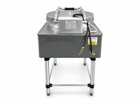 Machine à crêpes électrique manuelle professionnelle sur pied pour restaurants, idéale pour les roti et les pains plats
