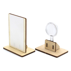 ชุดอุปกรณ์ขยายภาพด้วยแว่นขยาย OKYN-G6707 ชุดทดลอง DIY ทำจากไม้ - Product Image 1