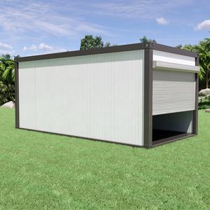 Garages préfabriqués en conteneurs pour voitures, structure en acier, isolation facile, dimensions européennes 20, 30 et 40 pieds. - Product Image 6