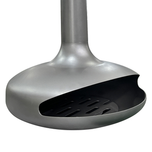PANSEE Caminetto Moderno in Metallo a Legna con Funzione di Riscaldamento, Autoportante, Garanzia di 5 Anni, Dimensioni 600-1200MM per Uso Interno - Product Image 2