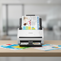 Scanner de documents haute vitesse A4 CIS DS-530II avec chargeur automatique recto-verso, 35 ppm, 600 dpi, OCR, pour documents longs et en vrac