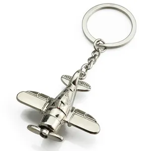 3D airplane mould Promotional gift key chains for airlines New Pilot Airplane Gift Airline Pilot in Progress Keychain Gift