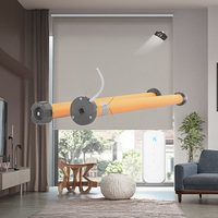 Stores enrouleurs intelligents pour la maison : moteur tubulaire en aluminium, commande vocale Wi-Fi, pour intérieur/bureau