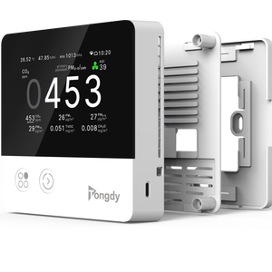 सुपर डिजिटल <span class=keywords><strong>Co2</strong></span> सेंसर 2025 नए लॉन्च किए गए पेशेवर इनडोर वातावरण मॉनिटर Lcd प्रदर्शित वाणिज्यिक वायु गुणवत्ता मॉनिटर - Product Image 4