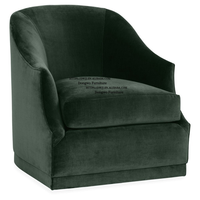 Fauteuil inclinable moderne en velours convertible en canapé pour la maison, le bureau, la chambre à coucher, l'hôtel - Meuble polyvalent pour le salon