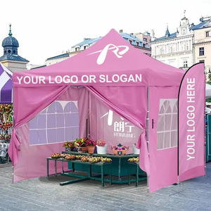 RONNINGSTAR venta al por mayor barato fácil emergente <span class=keywords><strong>3x3</strong></span> 10*10 pies dosel fiesta publicidad Gazebo tienda con lados y ventana - Product Image 1