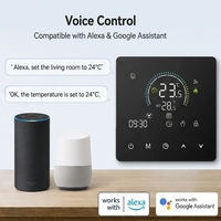 Pengontrol Suhu Ruangan Cerdas dengan Kontrol Aplikasi Pintar Tuya WiFi, Pemrograman Mingguan, dan Perlindungan Pengunci Anak