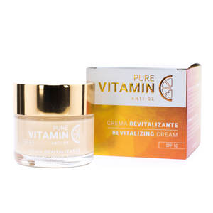 Crema Revitalizante con Ácido 3-O-Etil Ascórbico y Palmitato de Ascorbil, Vitamina C Antioxidante para Todo Tipo de Piel - Product Image 1