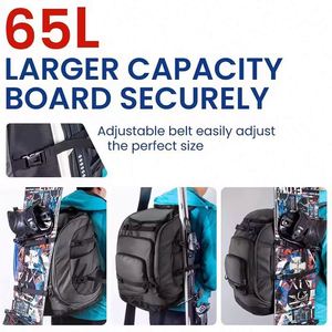 Muestra gratuita, suministro de China, mochila de viaje personalizada, deportiva, impermeable, para hombre, para portátil, para esquí. - Product Image 3