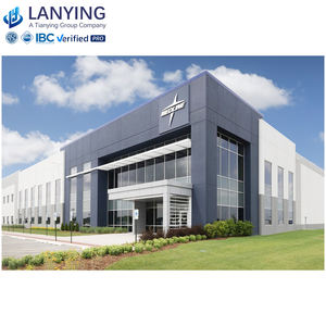 आसान असेंबली प्रीफैब्रिकेटेड ऑफिस बिल्डिंग वेयरहाउस अनुकूलन स्टील संरचना मॉल बिल्डिंग - Product Image 6