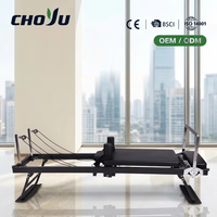 Machine de Pilates Reformer Pliable Portable et Durable, Réglable, Charge 150KG, Certifiée DIN 32935, OEM ODM, Logo Personnalisé, Vente en Gros
