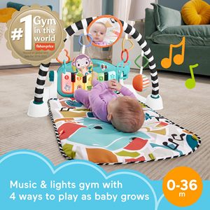 Juguete de aprendizaje musical Pedal Piano Baby Mat Playmat Gym Baby Piano Play Mat - Product Image 2