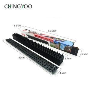 Stevige milieuvriendelijke anti-vogel kattenstalendwerpen-inbraakbeveiliging praktische afschrikmiddel anti-diefstal afrastering tuinhek muur plastic - Product Image 2