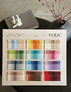 Set de 120 <span class=keywords><strong>Colores</strong></span> de Esmalte de <span class=keywords><strong>Uñas</strong></span> <span class=keywords><strong>en</strong></span> <span class=keywords><strong>Gel</strong></span> UV LED Francés - Kit Profesional de Arte de <span class=keywords><strong>Uñas</strong></span> No Tóxico y de Larga Duración <span class=keywords><strong>para</strong></span> Suministros de <span class=keywords><strong>Uñas</strong></span> y Arte de <span class=keywords><strong>Uñas</strong></span> - Product Image 2
