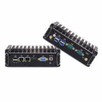 Mini PC Industrial Sin Ventilador Linkleaps Intel Core I3/i5/i7 Serie U, 4GB RAM, 2GbE, 2RS232, RS485, 6USB, M.2/SATA, Computadora Integrada