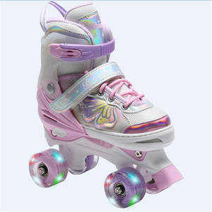 أعلى مبيعًا pu ضوء فلاش عجلات تزلج بكرة للأطفال المراهقين والكبار - Product Image 1