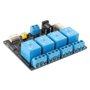 1 2 4 8 16 Channel Way Expansion Relay Module 5V Power Supply IIC I2C Communication Optocoupler Isolation Board XL9535-K1V5