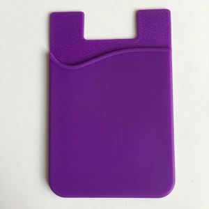 Factory Sticky Silicone Phone Stand Snap Holder Wallet With Sticker - Product Image 4