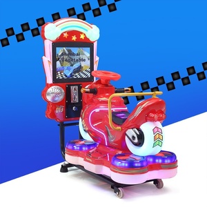 Balançoire à pièces pour enfants en gros voiture à bascule Kiddie Rides jeu avec écran MP5 1 an de garantie en plastique - Product Image 2