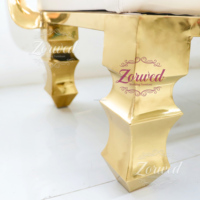 Nouvelles Chaises de Mariage Royales Personnalisables en Acier Inoxydable 2026 – Durables et Empilables pour Hôtels, Fêtes et Événements