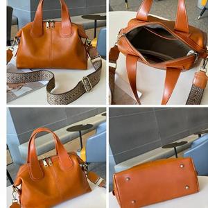 Bolsos de Mano AndoBag para Mujer, de Cuero Vacuno Genuino, Estilo Retro, Bolso Tote de Gran Capacidad, Bolso de Hombro y Bandolera 3028 - Product Image 5
