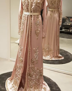 ATIYA LIBAS elegante acetato Lehenga Choli con bordado Zardozi pesado hasta el suelo para mujer-ropa de fiesta y boda - Product Image 3