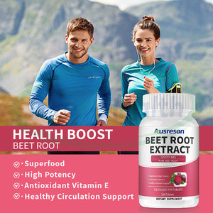 Ausreson OEM Vegan Organic Beet Root Powder <strong>Capsules</strong> 8000mg Heart Herbal Supplements Beet Root <strong>Capsules</strong> Beetroot <strong>Capsules</strong> - Product Image 3