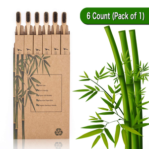 Cepillo de Dientes de Bambú Ecológico con Cerdas 100% Naturales de Pelo de Jabalí de Fábrica - Product Image 5