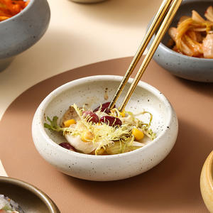 Bol en <span class=keywords><strong>céramique</strong></span> couleur unie pour sauces, salades et desserts – Style rétro, cadeau de luxe, idéal pour apéritifs, accompagnements et condiments – Ustensiles de cuisine et de bar - Product Image 3