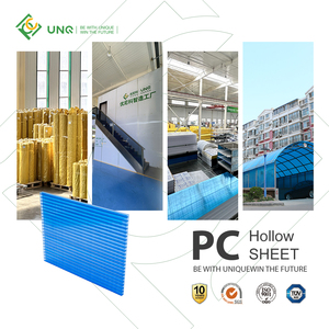 Tùy Chỉnh 4Mm 6Mm Độ Dày Nhà Kính Skylight Lợp Đôi Tường <span class=keywords><strong>Polycarbonate</strong></span> Trong Suốt Tấm Rỗng - Product Image 6