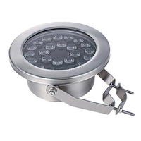 Projecteurs LED subaquatiques pour fontaine et piscine, étanches IP68, 36W RGBW haute puissance, 12V, en acier inoxydable