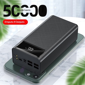 Offre Spéciale – Batterie Externe Portable en PVC Grande Capacité <span class=keywords><strong>50000</strong></span> mAh pour Extérieur, Charge Ultra-Rapide 15W, Affichage Numérique, Impression - Product Image 2