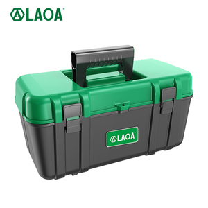 Boîte à outils LAOA améliorée verte et noire, OEM, réparation à domicile, grande capacité, organisateur d'outils portable, indice de protection IP54 - Product Image 1