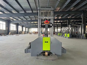 Chariot élévateur électrique avec mât monophasé, longueur de fourche 1500 mm, pneus pleins, batterie au plomb-acide, utilisation en intérieur, usine de fabrication - Product Image 5