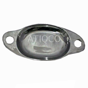 Miroir de plat en métal en aluminium coulé au sable, moderne et écologique, mignon motif de fruits ronds, assiette décorative pour la maison, plat de style classique - Product Image 1