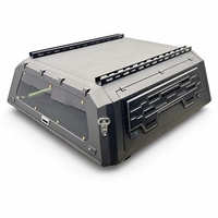 Couverture de benne rigide pour pick-up Hilux Double Cab, étanche, avec fenêtre et serrure, idéale pour le camping