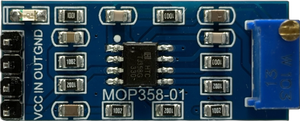 โมดูลออปแอมป์ LM358 5V 12V บอร์ดขยายสัญญาณปรับได้พร้อมโพเทนชิโอมิเตอร์สำหรับปรับสภาพสัญญาณ เซ็นเซอร์ โปรเจกต์ Arduino - Product Image 5