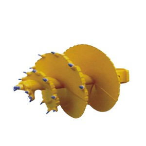 EVER STAR Screw Rock <b>Drill</b> <b>Auger</b> Earth Hole Digger Bore Pile Drilling Machine Attachment Concrete Cutting Tools Low Carbon Steel - Product Image 1