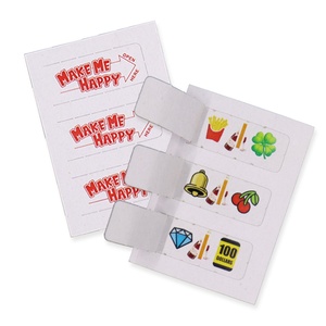 Billets à gratter entièrement personnalisables pour jeux de collecte de fonds, impression numérique et conception graphique - Product Image 1
