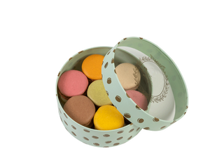 Sang Trọng Mở Vòng Kẹo Hộp Quà Tặng Bánh Quy Bao Bì Hộp Giấy Macaron Hộp Với Cửa Sổ Rõ Ràng - Product Image 2