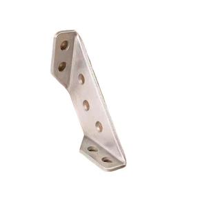 Support d'angle en acier inoxydable en forme de L à 90 degrés pour meubles, connecteur d'étagère, accessoire de quincaillerie durable - Product Image 1