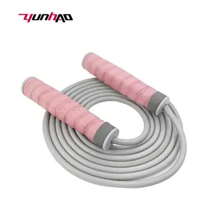 Yuncheng סיטונאי מותאם אישית לוגו 3M כבד PVC לא להחליק ידית אחיזת קפיצת חבל למבוגרים