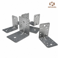 Support d'angle renforcé en acier au carbone, galvanisé, pour connecteur de bois, fourni directement par l'usine