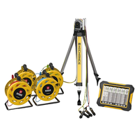 Testeur de pile ultrasonique multicanal HC-U96 Transducteur radial à 4 canaux Détection d'impulsion ultrasonique de l'intégrité de la pile
