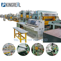 Acier galvanisé à grande vitesse coupé à la ligne de longueur bobine d'acier rotative de cisaillement de mouche coupée à la machine de longueur avec la conception d'usine