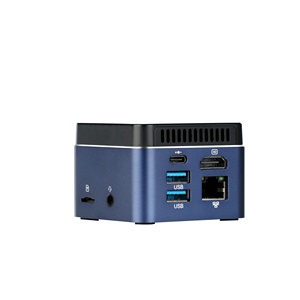 มินิพีซีขนาดเล็ก พร้อม In-tel <span class=keywords><strong>Celeron</strong></span> <span class=keywords><strong>J4125</strong></span> Quad-core 10W <span class=keywords><strong>TDP</strong></span> พอร์ต USB คู่ 1 ช่อง LAN 1 ช่อง HD-MI 1 ช่องใส่การ์ด TF ช่อง DC Type-c 12V 2A - Product Image 3