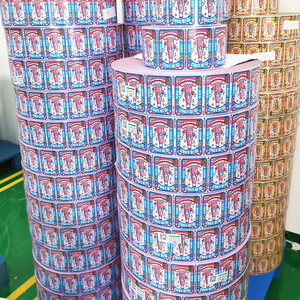 Pegatinas de doble cara con impresión personalizada, etiquetas de embalaje impermeables para botella de agua - Product Image 6