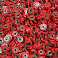 Fournisseur direct d'usine, roulettes en nylon plat personnalisées, roulettes en POM pour pièces détachées de meubles, accessoires pour portes et fenêtres
