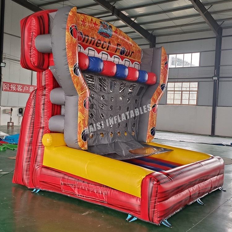 Giant Inflatable Basketball Connect Four Game Commercial Connect 4 ...