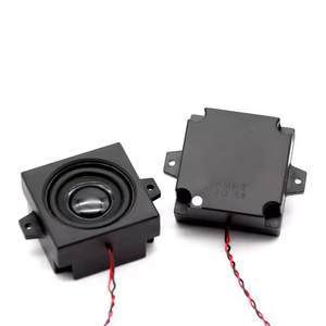 Approvisionnement d'usine 4040 cavité haut-parleur 40*40MM cadre carré avec trou de fixation 8 Ohm 5W haut décibel 88dB haut-parleurs klaxon avec fils - Product Image 5